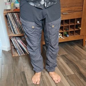 Grey fjallraven Cargo Pants